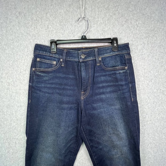 Express Jeans Men 34x27.5 Blue Denim Skinny Fit Stretch‎ Y2K Casual Faded - Picture 2 of 12